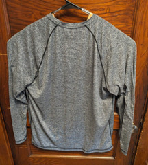 Rhone Athletic Tshirt Nylon Blend Performance Stretch Heather Gray XL Gym