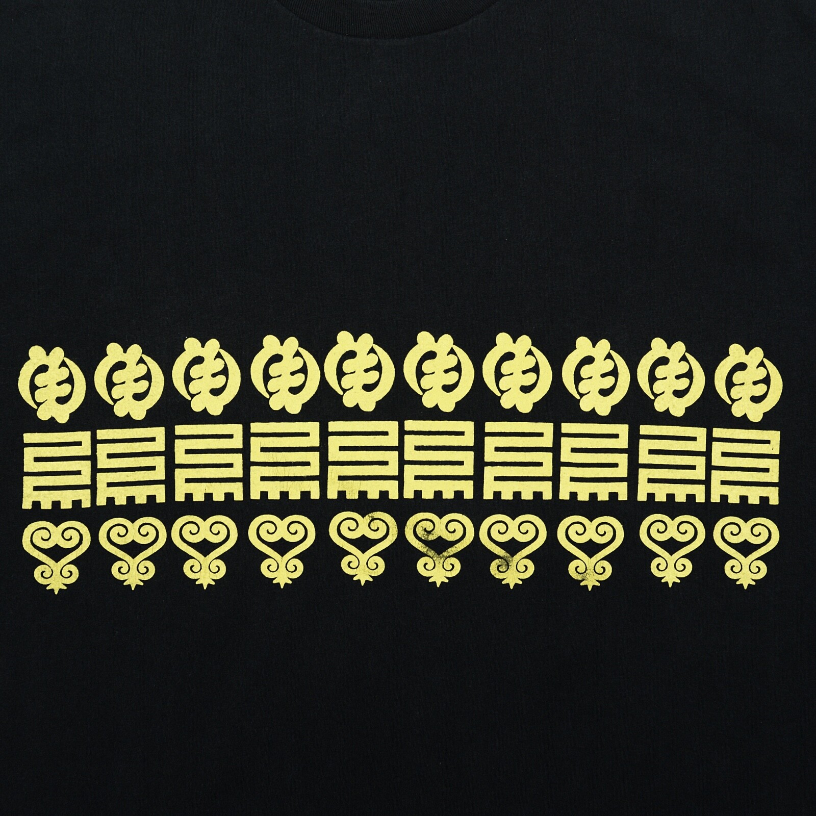 VTG Akeem Collection 2000 Ghanaian Ghana Africa Akan Adinkra Symbols T-Shirt 2XL gallery