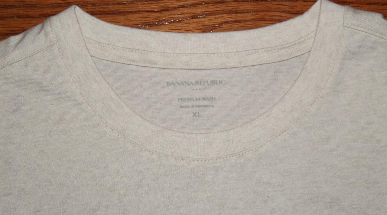BANANA REPUBLIC Men MOTORCYCLE LOGO Graphic Tee PREMIUM WASH T-Shirt Size XL *1C gallery