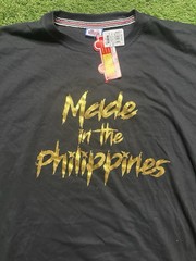 My Philippines Made In The Philippines T Shirt Sz XLarge Black Gold XL