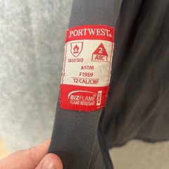 Portwest FR Flame Resistant Men 4XL long sleeve work shirt