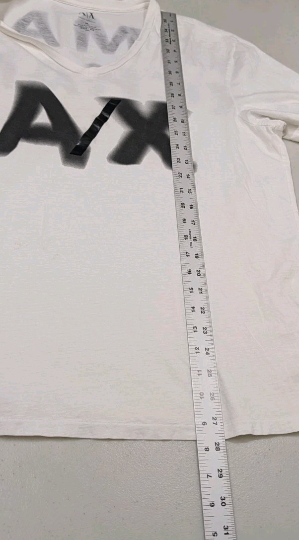 A/X Armani Exchange Logo T Shirt Mens XL Designer Graffiti City Preppy #15t gallery