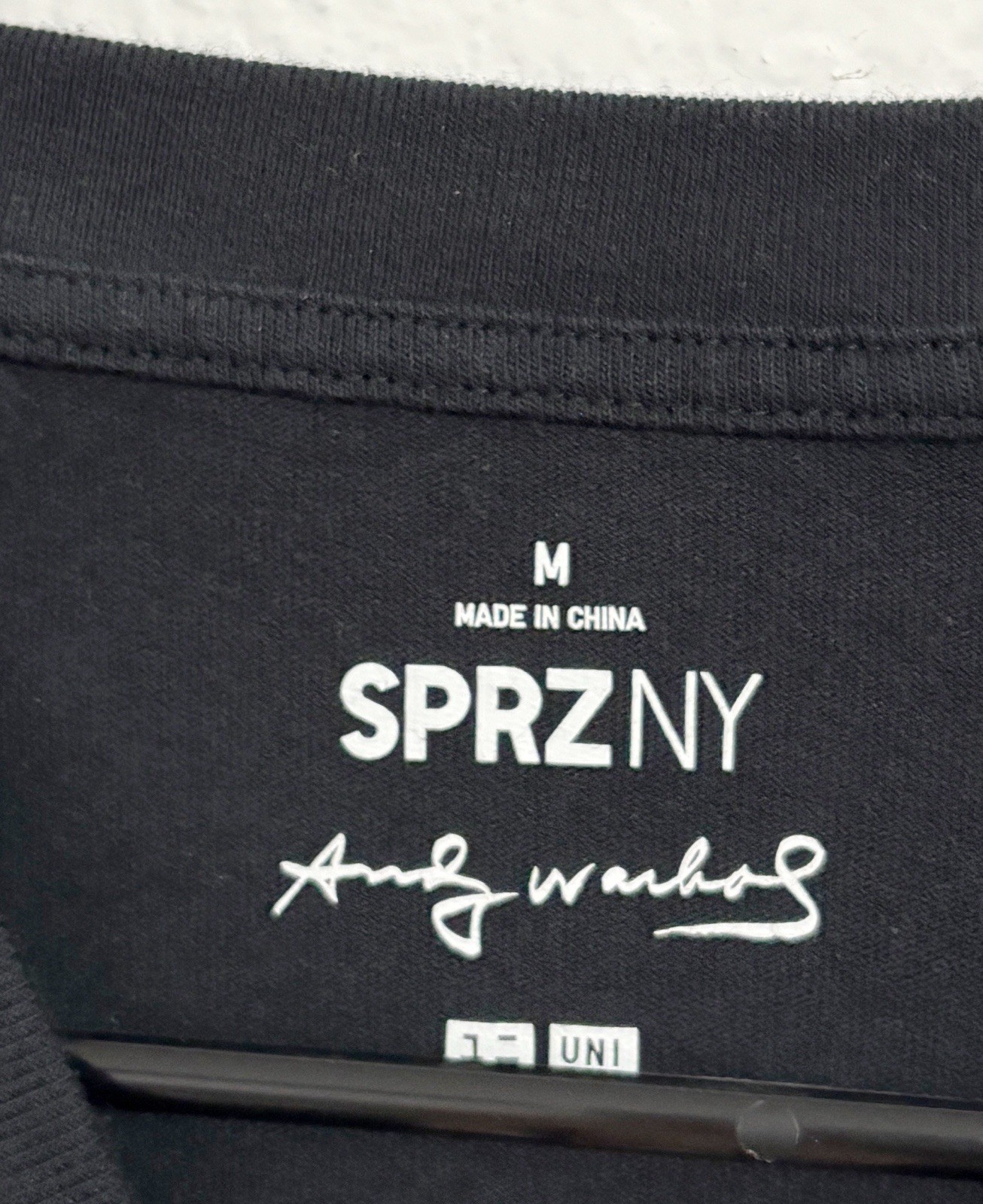 Uniqlo, Men Short Sleeve SPRZ NY Campbells Andy Warhol Shirt Top, Medium gallery
