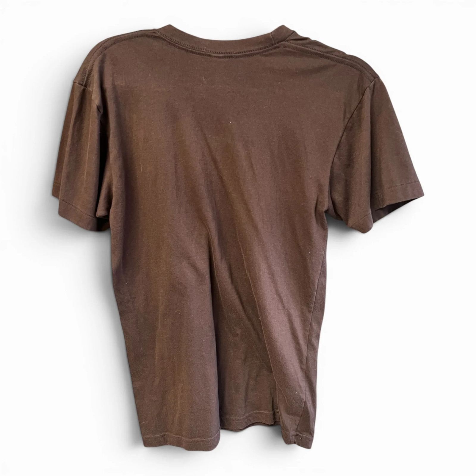 American Apparel Vintage 2000’s T-Shirt, 50-50, Brown, size s gallery