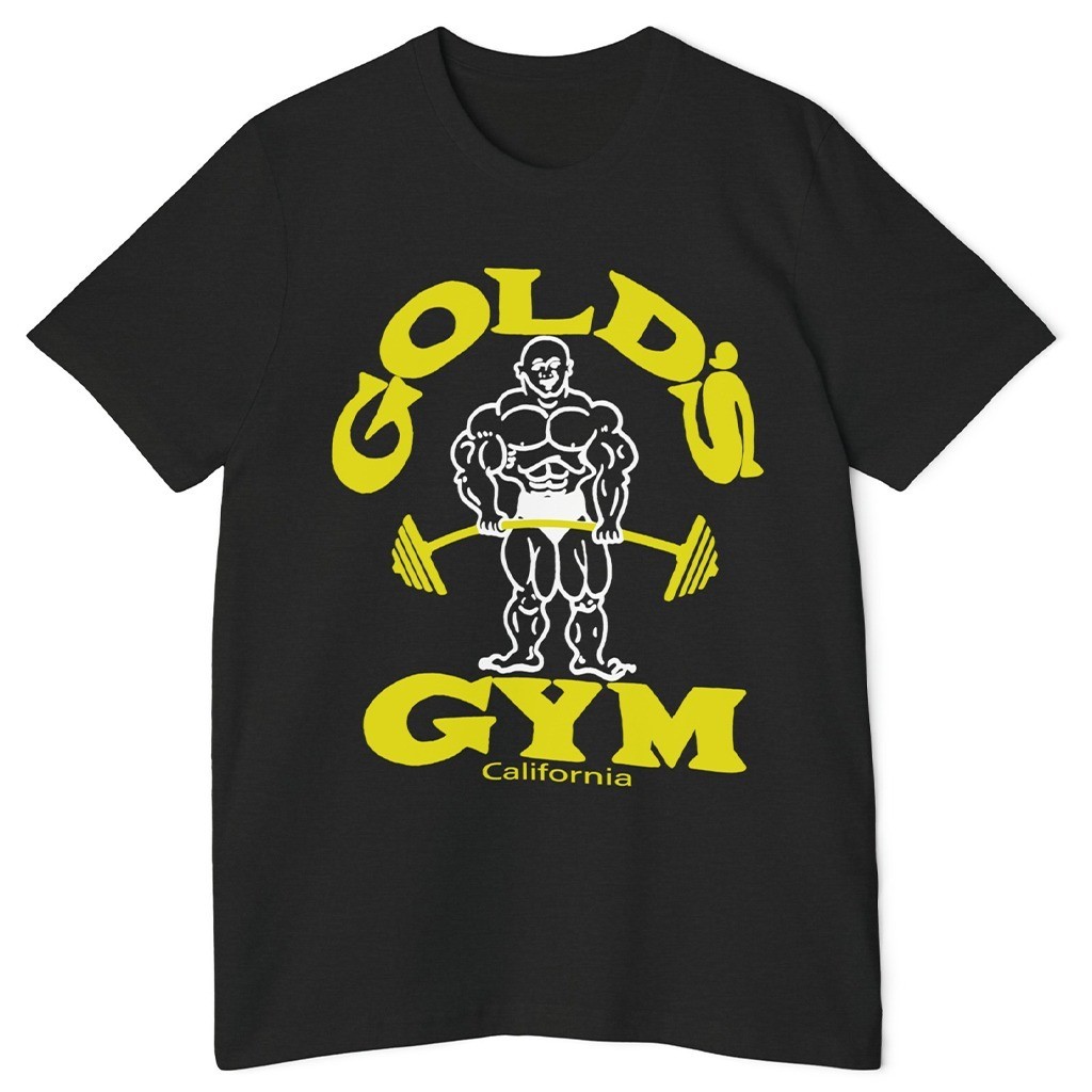 Retro 80s Golds Gym Canifornia Body Builder Unisex Tee S-5XL gallery