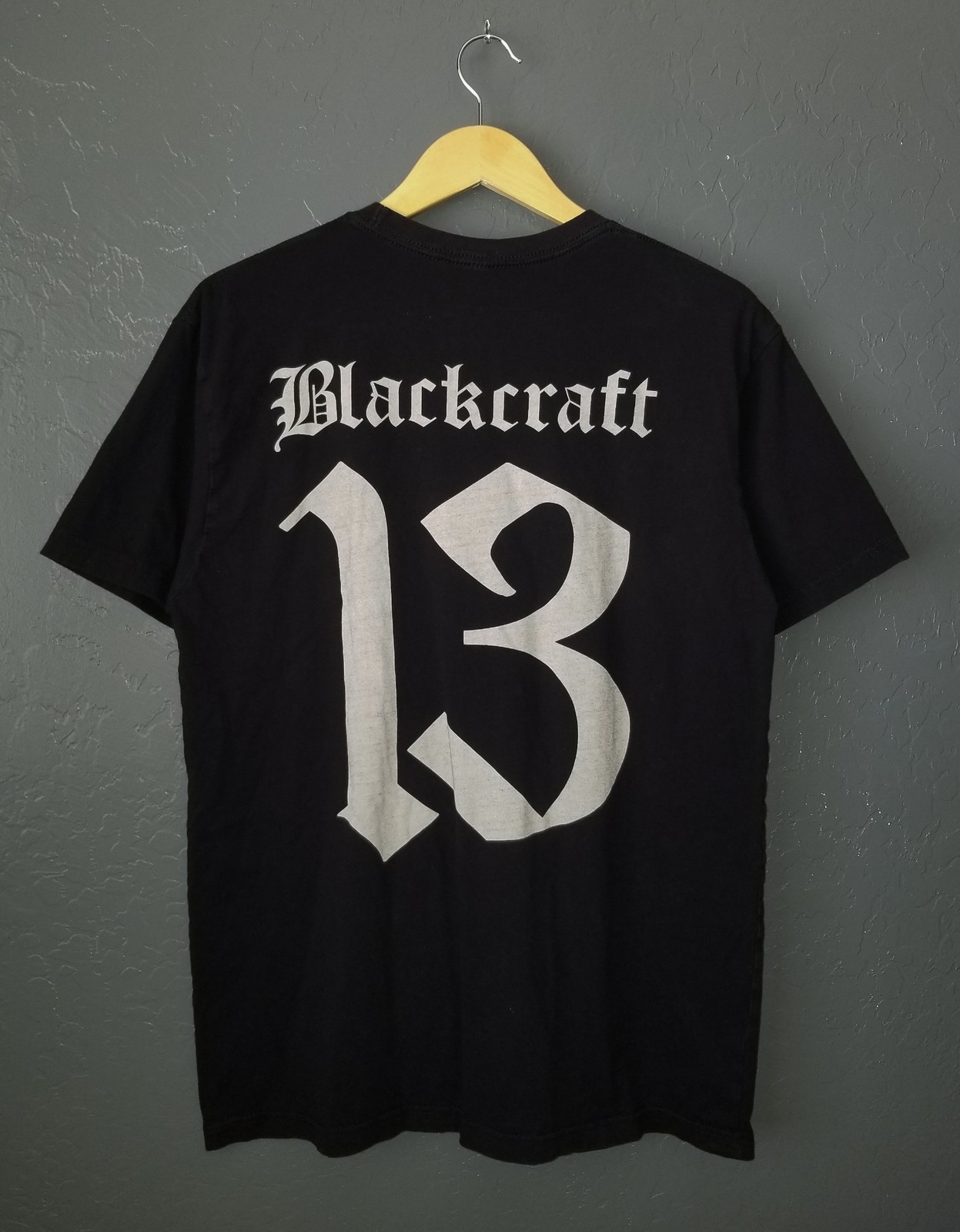 BLACK CRAFT T-Shirt BlackCraft Cult Witchcraft CAT Tee Emo Goth Mens LG gallery