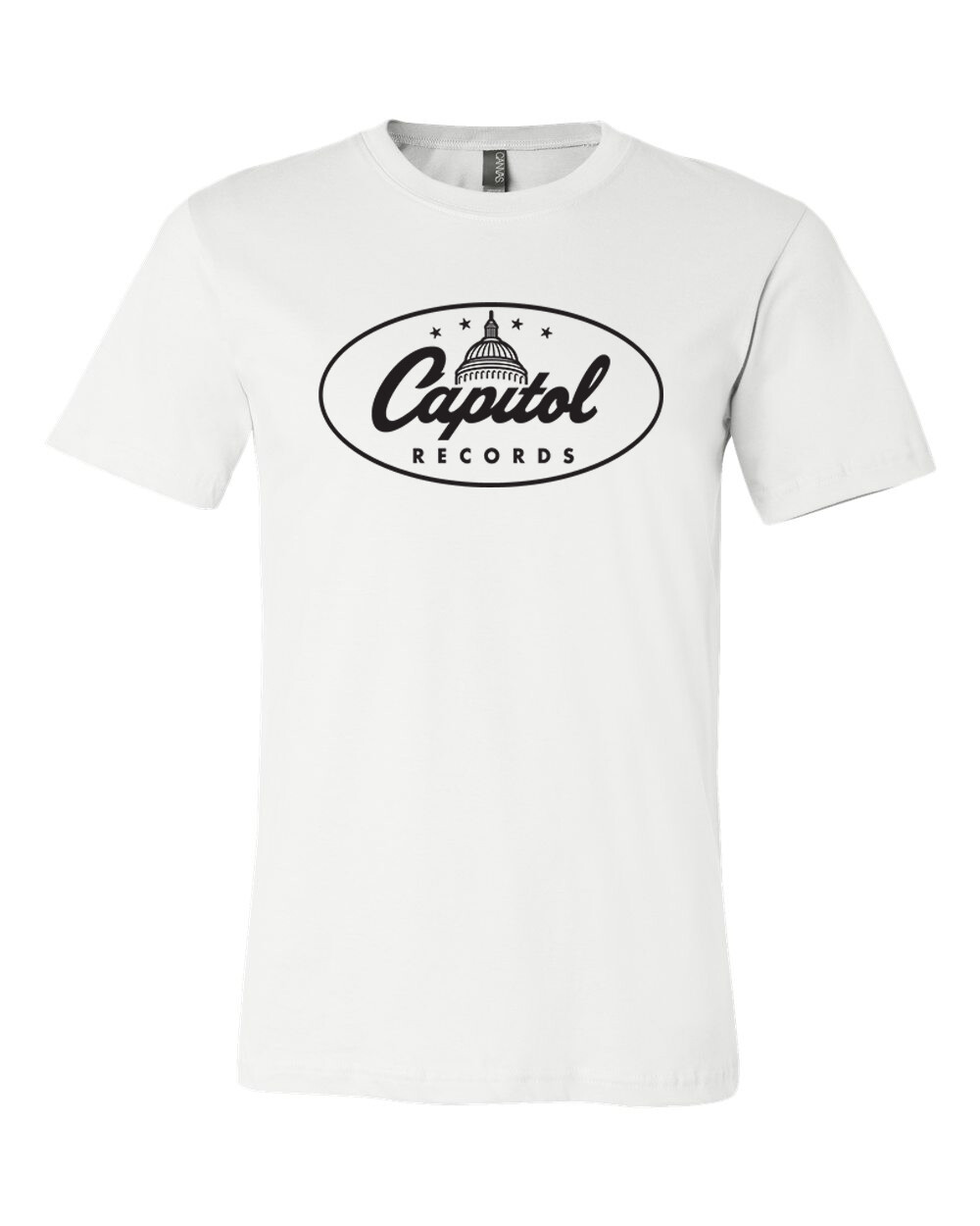 Capitol Records Company Logo Men's Black T-Shirt Size S to 5XL Fast Shipping! gallery