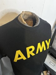 Army Physical Training PT APFU REG SHORT SLEEVE SHIRT X-SMALL 670-1