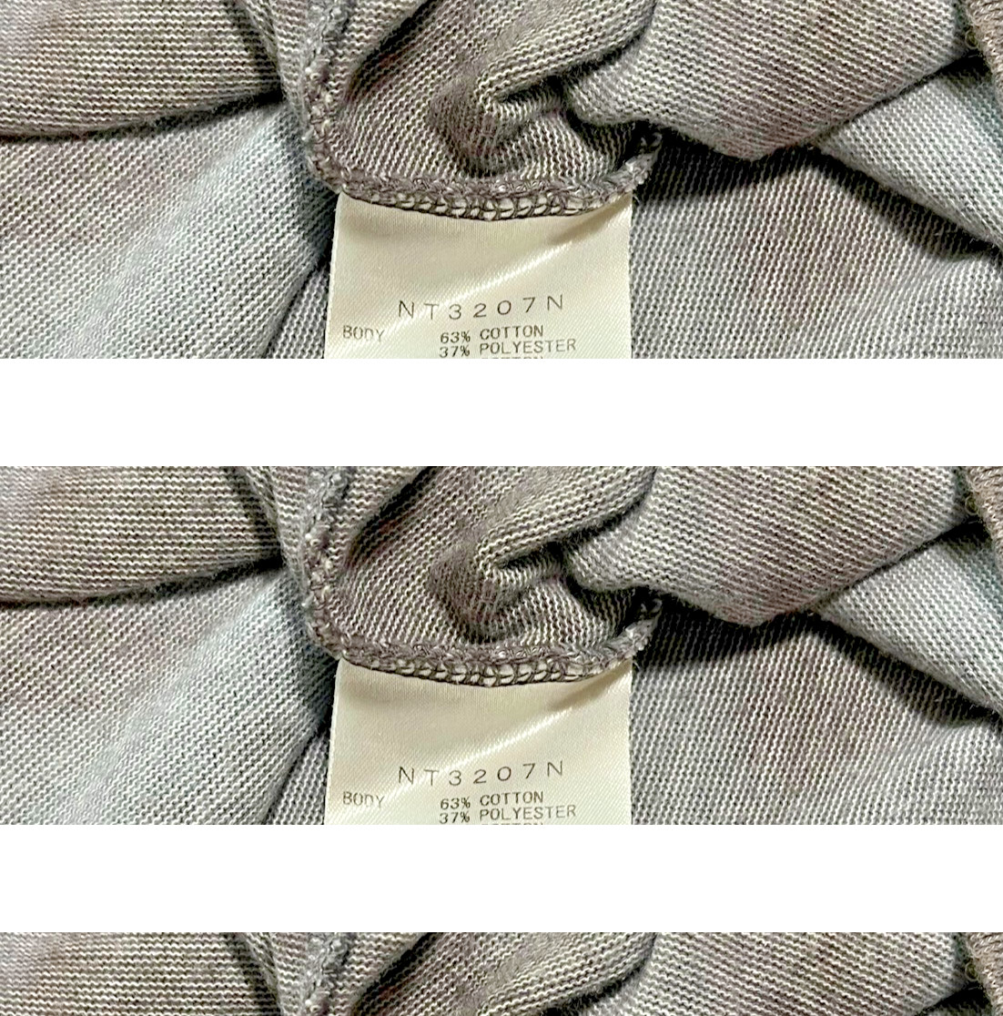 The North Face Purple Label nanamica Pocket T-Shirt Tie Dye Gray XL NT3207N gallery