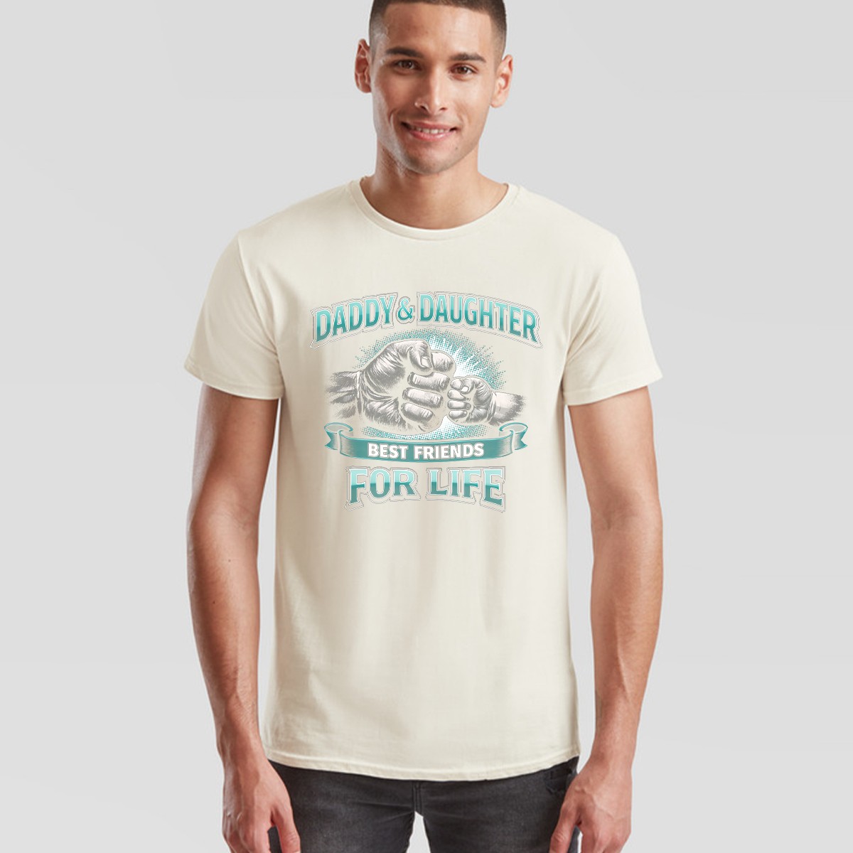 Daddy And Daughter Mens T Shirt Best Friends For Life Dad Fathers Day Tee gallery