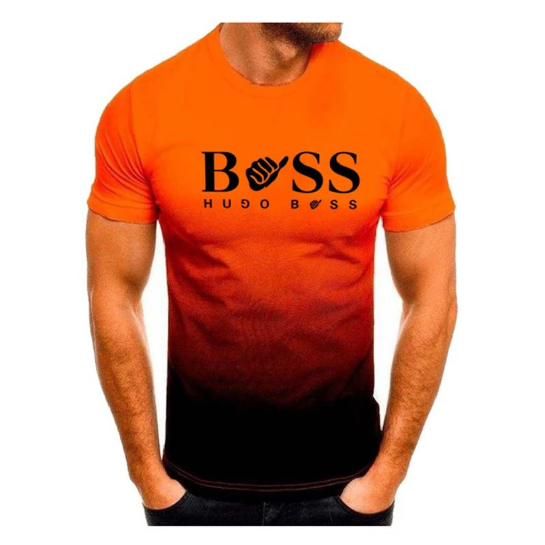 Men's T-Shirt Stylish Vibrant Sports Top Quick-Drying Breathable Regular Size UK gallery