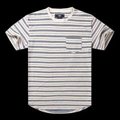Beautiful Giant Men’s Casual Striped Basic Crew Neck Short Sleeve T-shirt