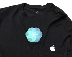Apple Mindful Minute Challenge Exclusive Employee Black T-Shirt Sz L USA Rare