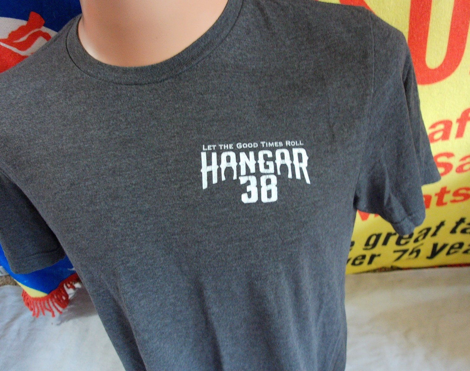 HANGER 38 Bar t Shirt Men's XL Tallahassee Florida Party Let the Good TIMES ROLL gallery
