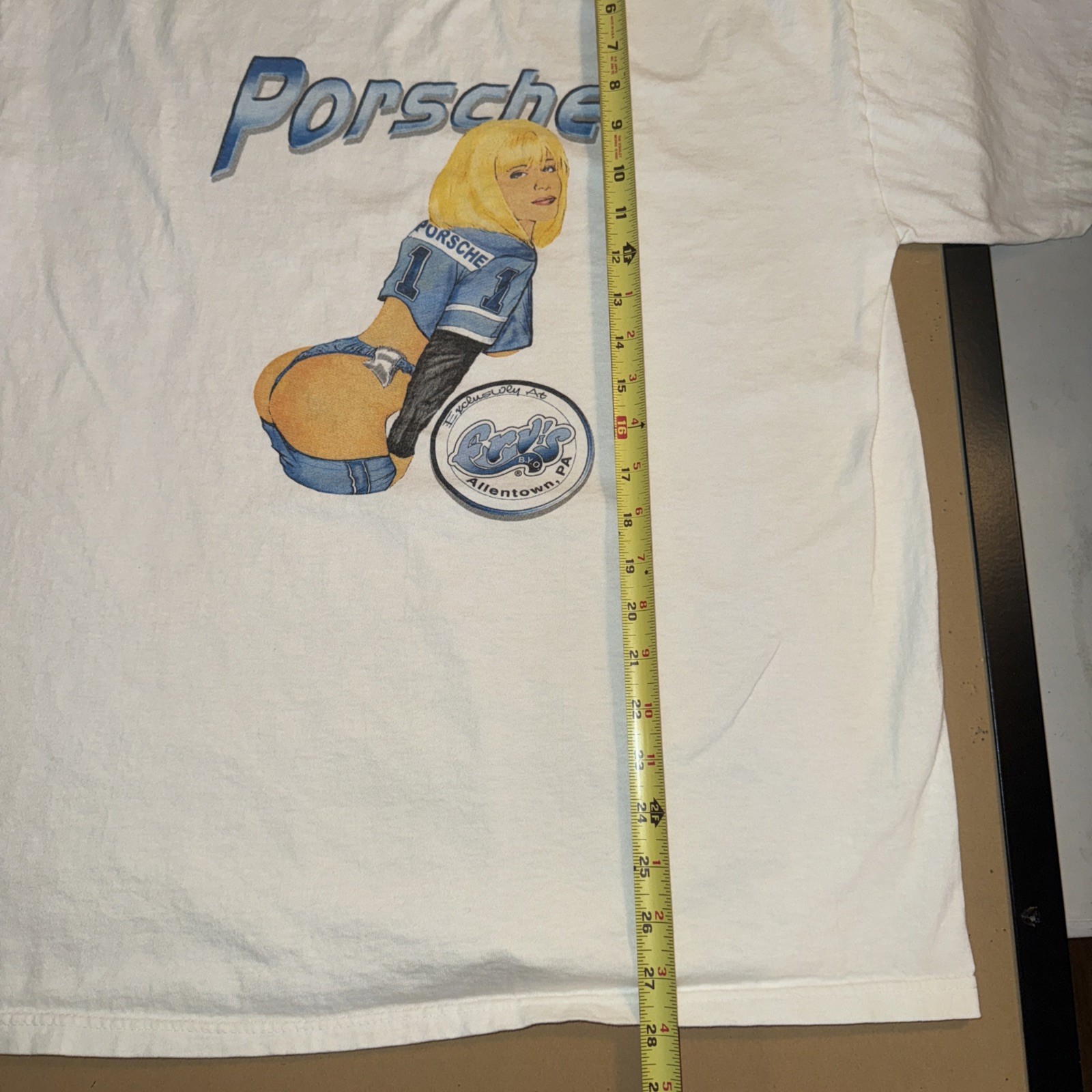 Vintage Gentlemans Club T Shirt. Erv’s B.Y.O. Allentown PA. Lg. Hanes USA Made gallery