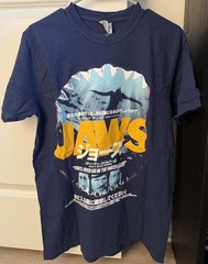 Rucking Fotten x Jaws Navy Blue Variant 24-Hour App Exclusive T-Shirt Size Med