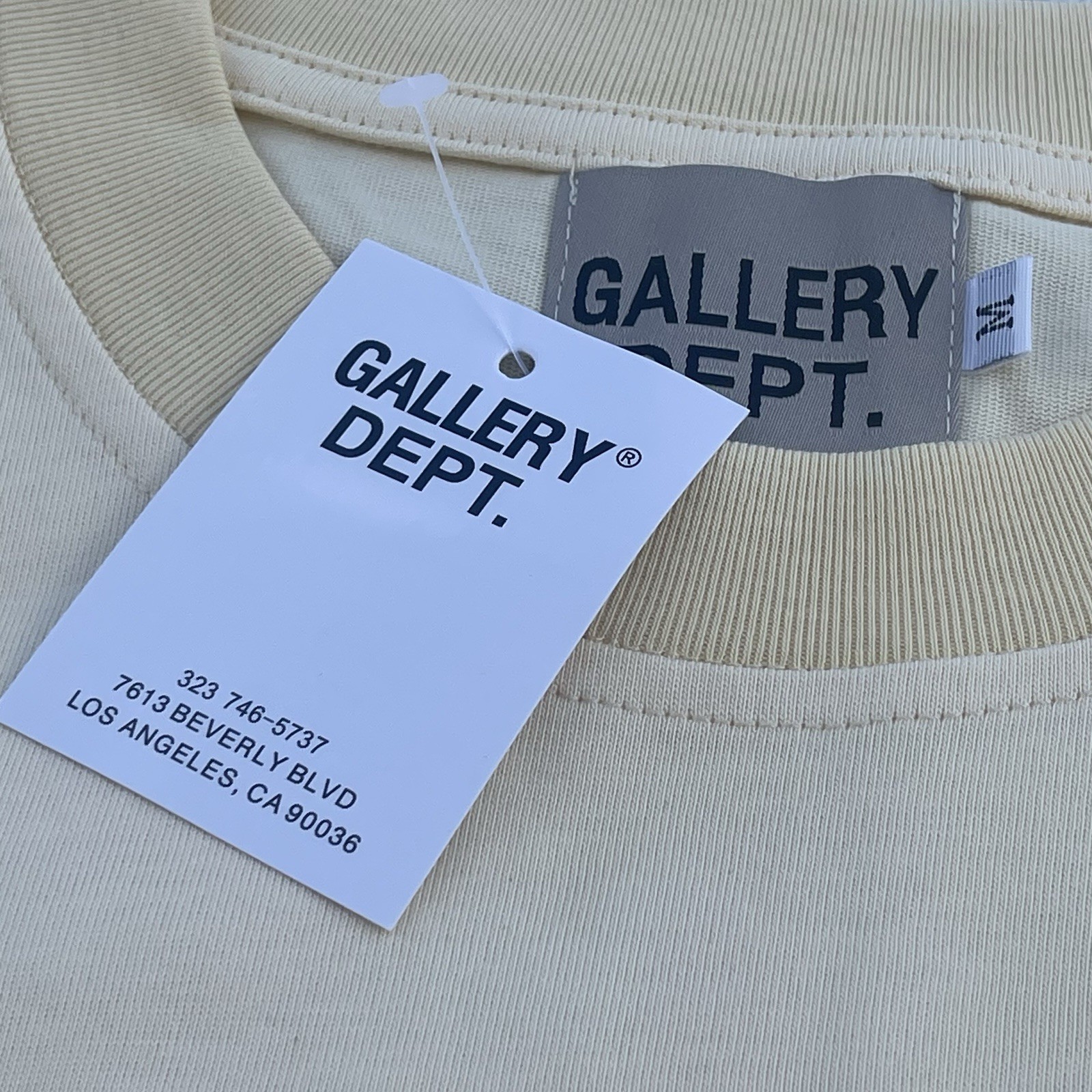 Gallery Dept Souvenir T-Shirt - Khaki Size Medium gallery