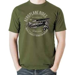 Aeroplane Planes Airplane Aircraft Plane Rides Fly Retro T Shirt Tee Gift New