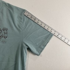 Aime Leon Dore Mens Basketball Study T Shirt Blue Size L Signed Graphic Tee