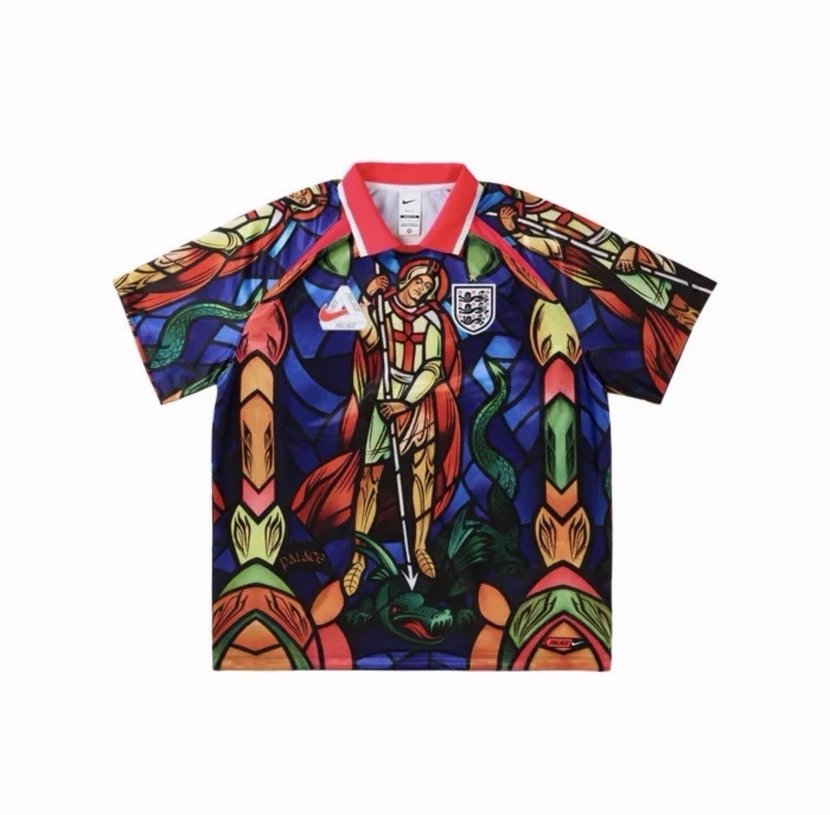 Palace x Nike England Dri-FIT Football Jersey Bright Crimson – XL Extra Large