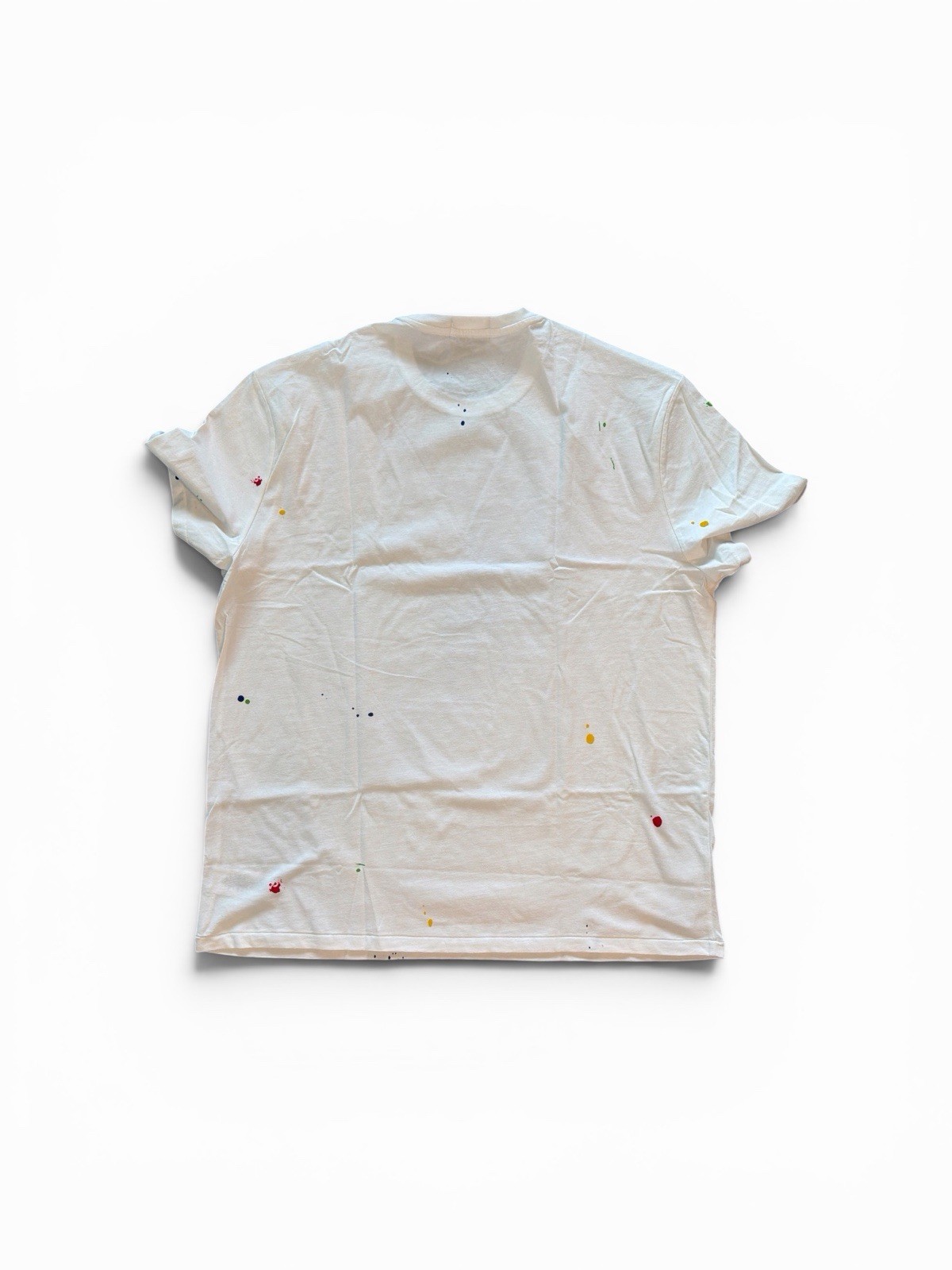 POLO RALPH LAUREN Men's Big Pony Paint Splatter T-Shirt X-LARGE New With Tag gallery