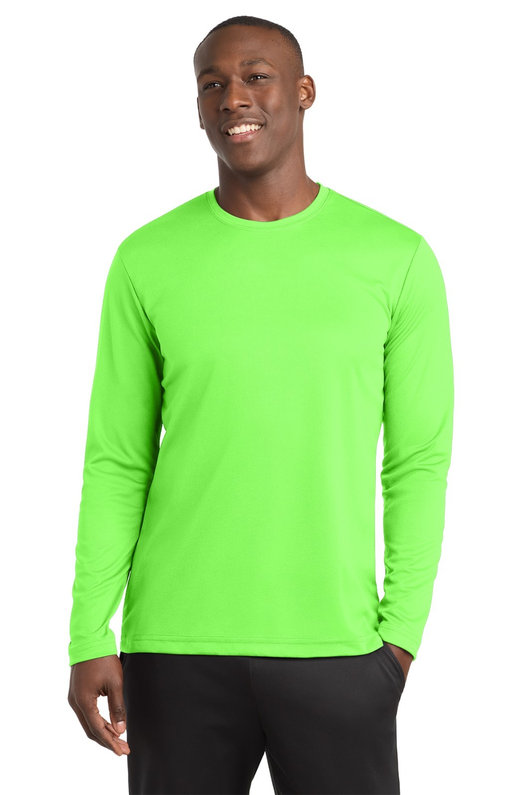 Sport-Tek® PosiCharge® RacerMesh® Long Sleeve Tee ST340LS## gallery
