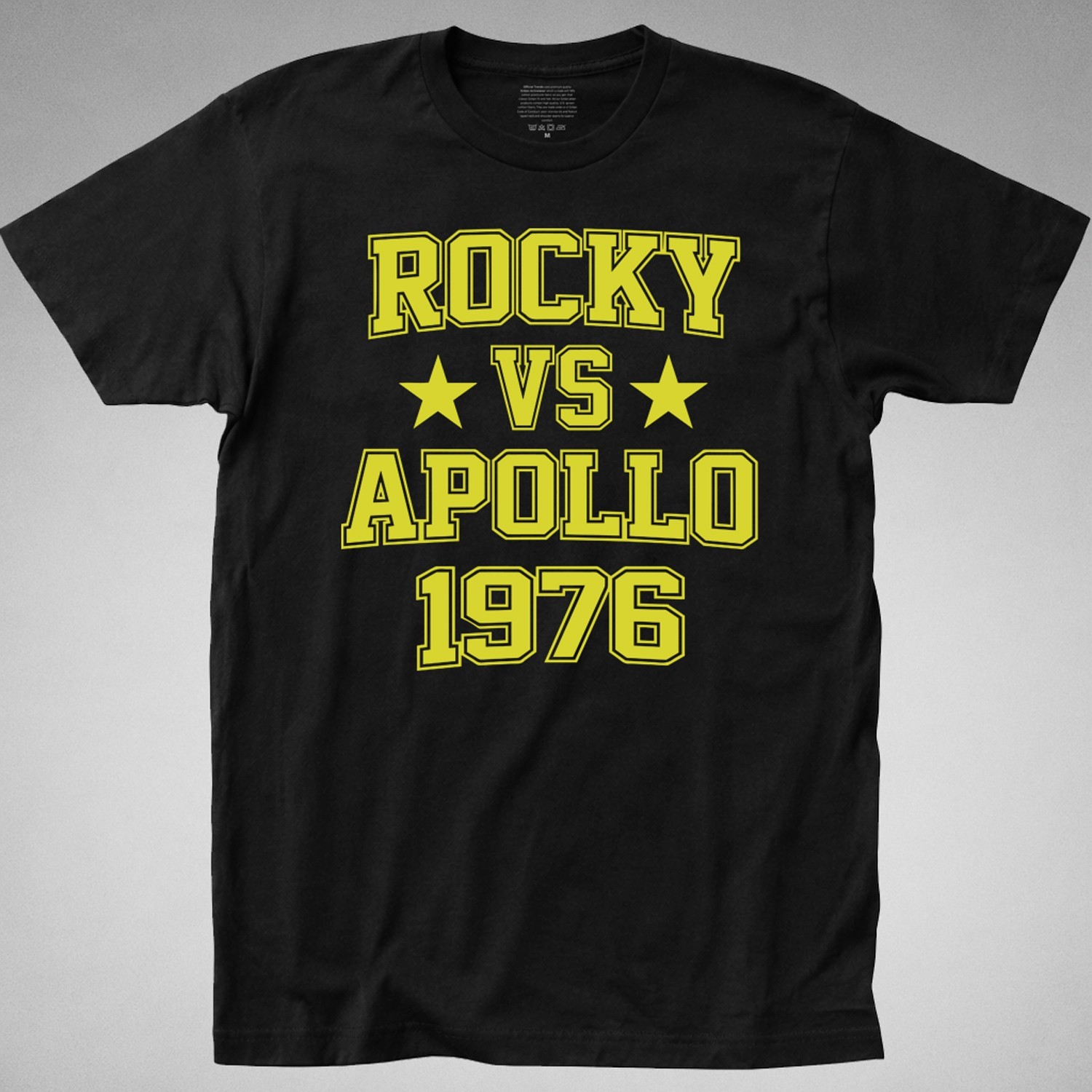 Rocky vs Apollo T-SHIRT balboa creed boxing 70s 80s 1976 match movie fight Tee gallery