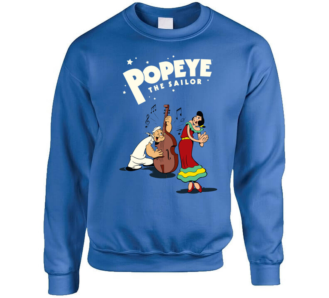 Popeye The Sailor And Olive Oyl Cartoon Characters T Shirt gallery