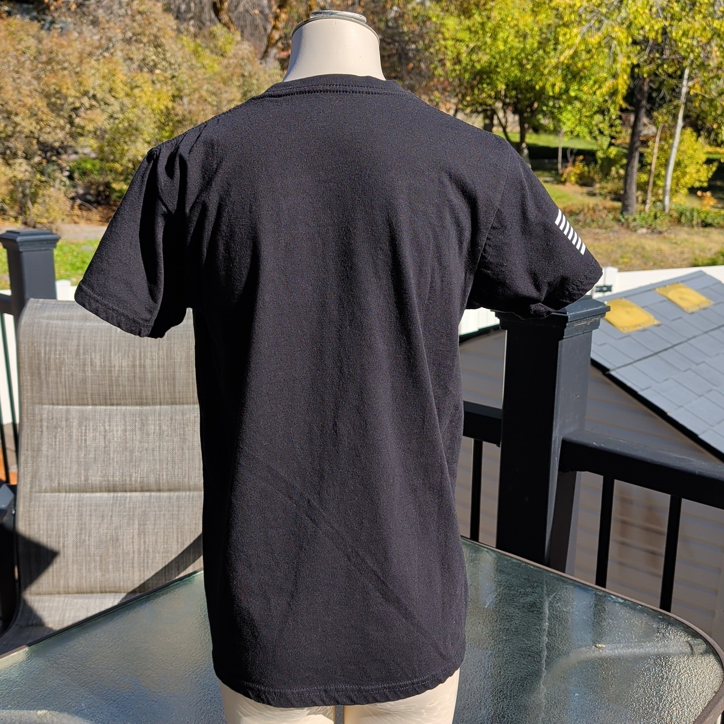 Men's Medium Tacpack T-Shirt Black Short Sleeve Tactical Gear gallery