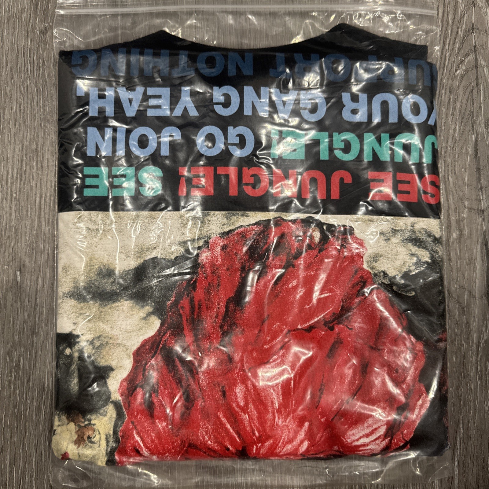Supreme Dancer Tee Large See Jungle SS16 - Black gallery