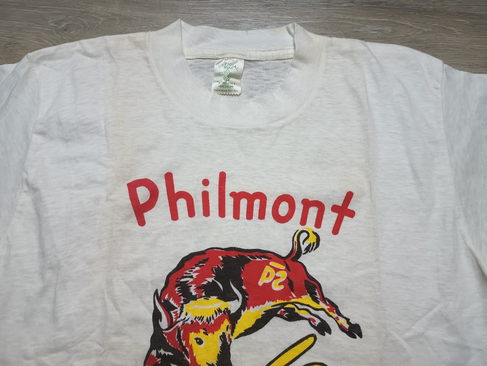 Philmont Scout Ranch vtg T Shirt 1960s BSA Boy Scouts camp tee NOS New sz Medium gallery
