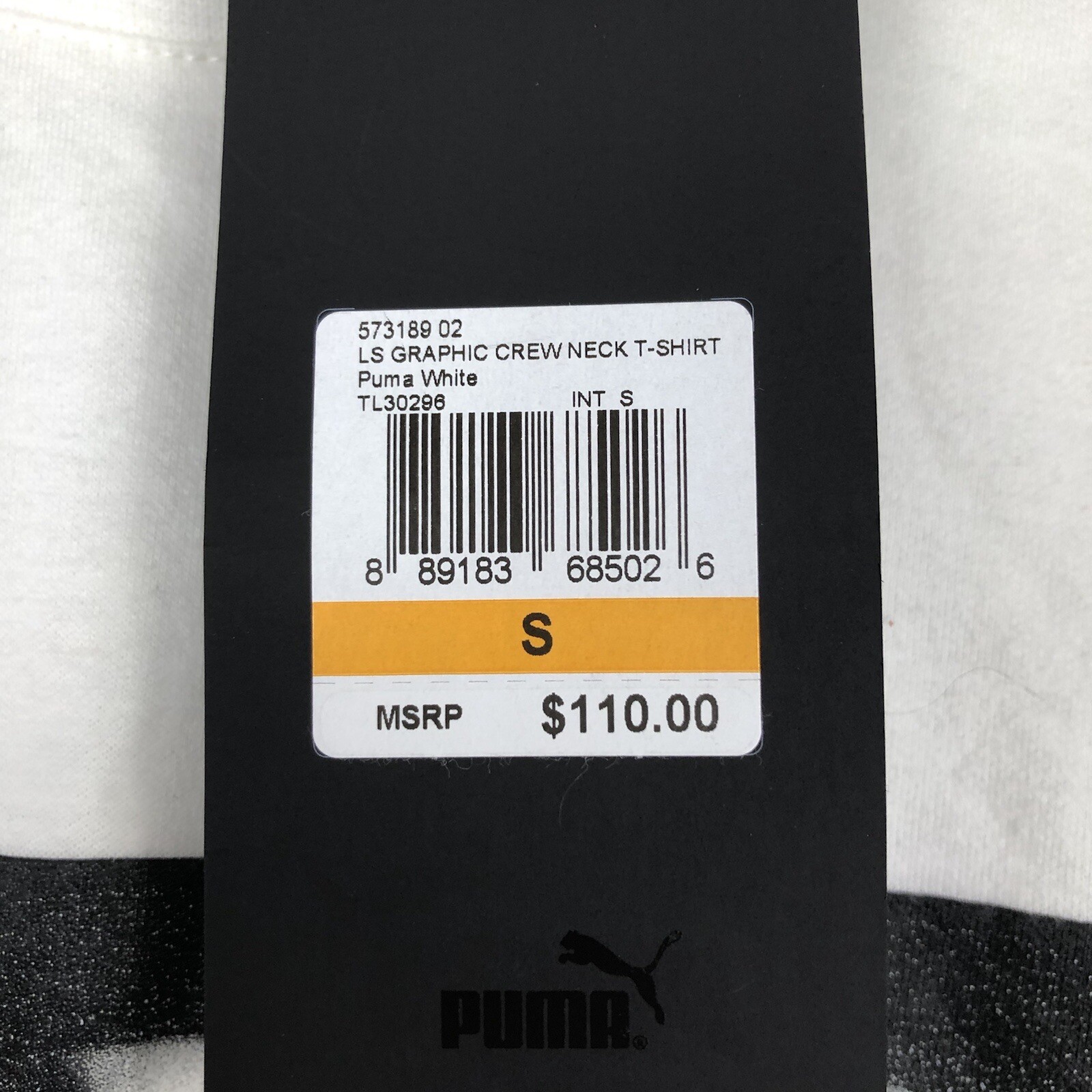 NWT Puma Fenty Rihanna Long Sleeve Crew Neck T-Shirt White Size Large $110 gallery