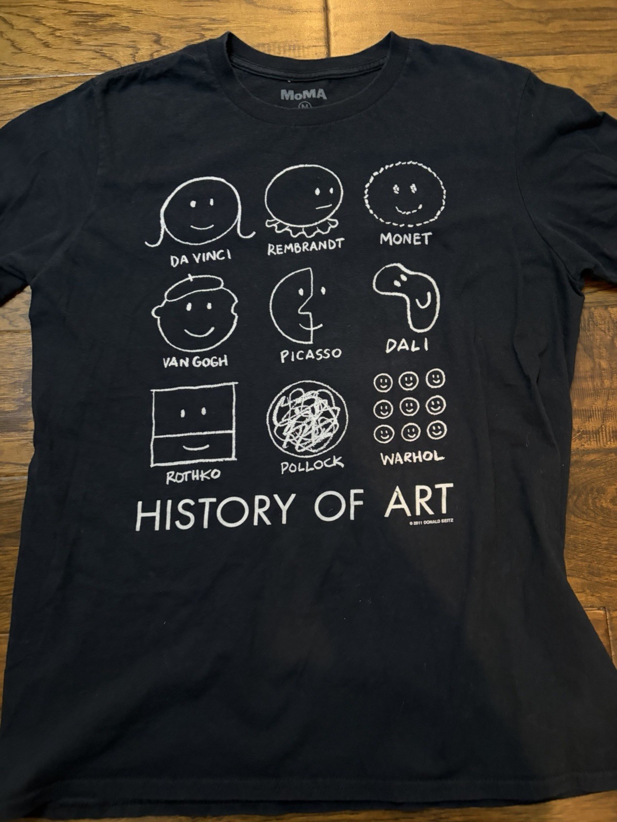 MOMA T Shirt Museum of Modern Art History of Art Artists M 2011 gallery