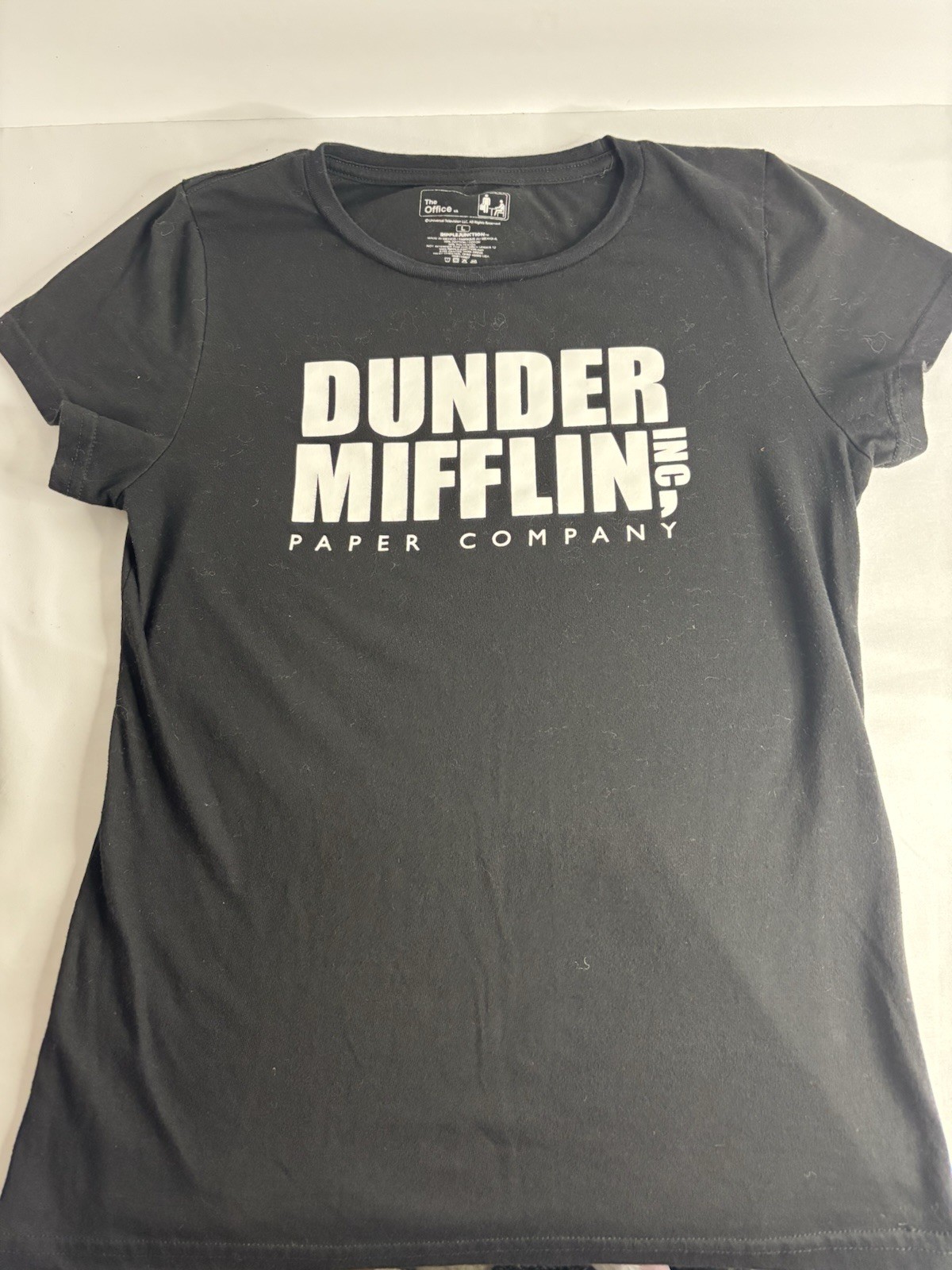 Official The Office Dunder Mifflin Inc Paper Company Logo T-Shirt L gallery