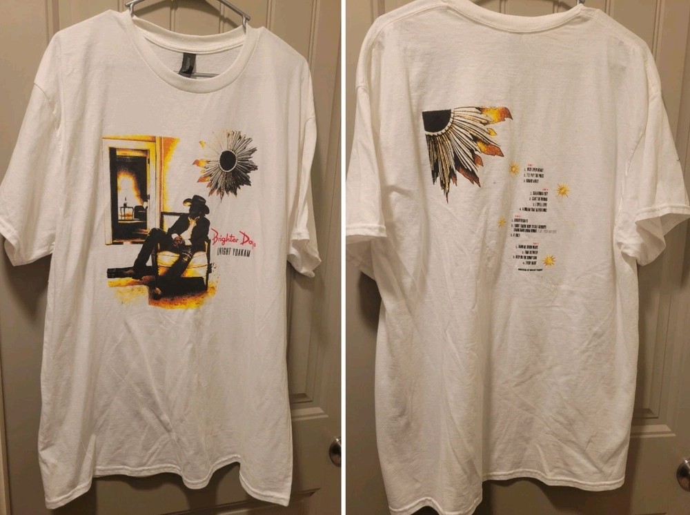 Dwight Yoakam Brighter Days Double Sided Shirt Gildan XL