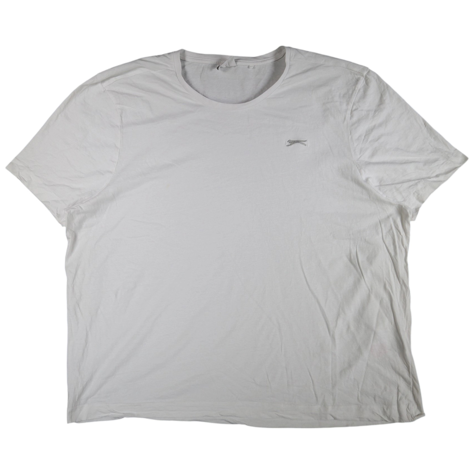 Slazenger Mens T-Shirt Size 4XL White Short Sleeve Round Neck 100% Cotton gallery