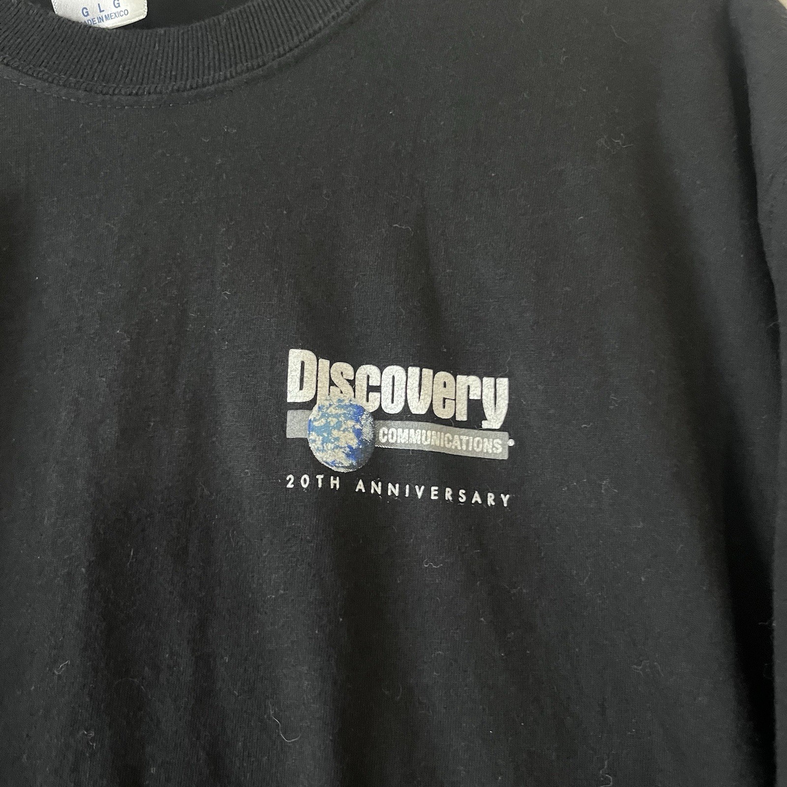 Jerzees Discovery 100% Cotton Men's Black Graphic Cotton T-Shirt L 2005 gallery
