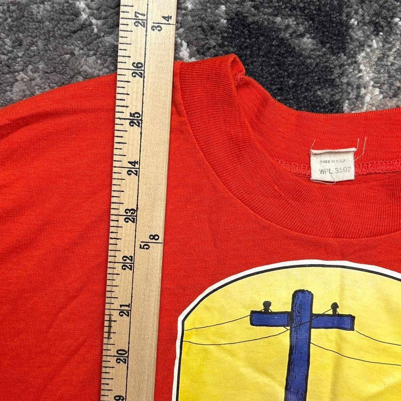 Vintage Art Shirt Adult Small 70s 80s Jesus Christian God Bible Cross Iron On gallery