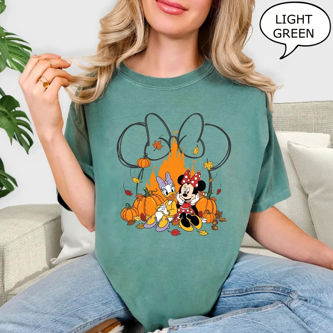 Comfort Colors® Disney Daisy and Minnie Halloween T-Shirt, Besties Halloween Shi gallery