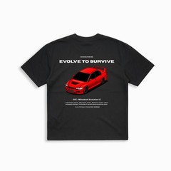2005-2007 Mitsubishi Evolution IX Shirt – Oversized Heavyweight Motorsport Gift