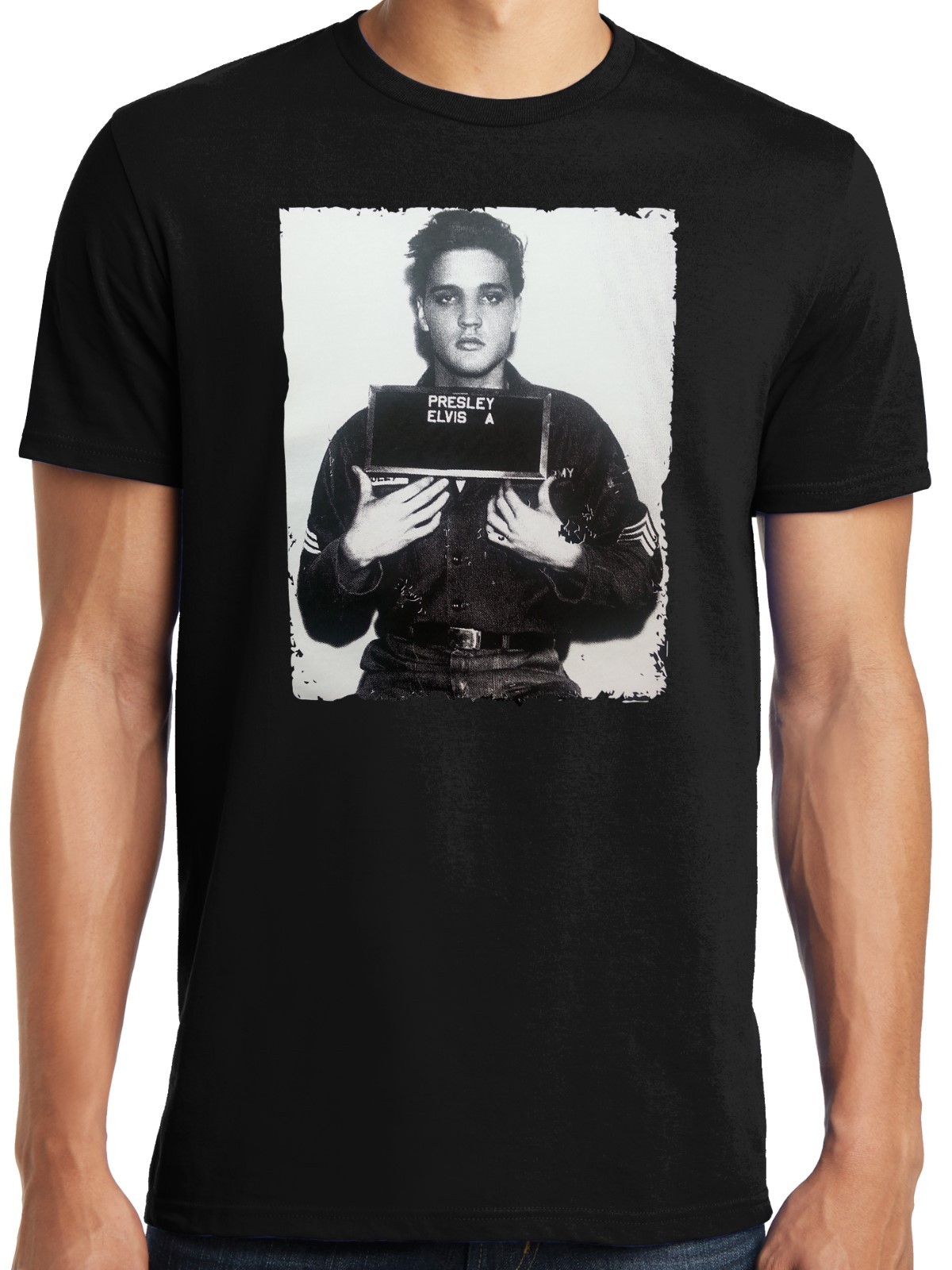 New PubliciTeeZ Elvis Presley Mugshot S-6XL Also Up to 5XLT gallery