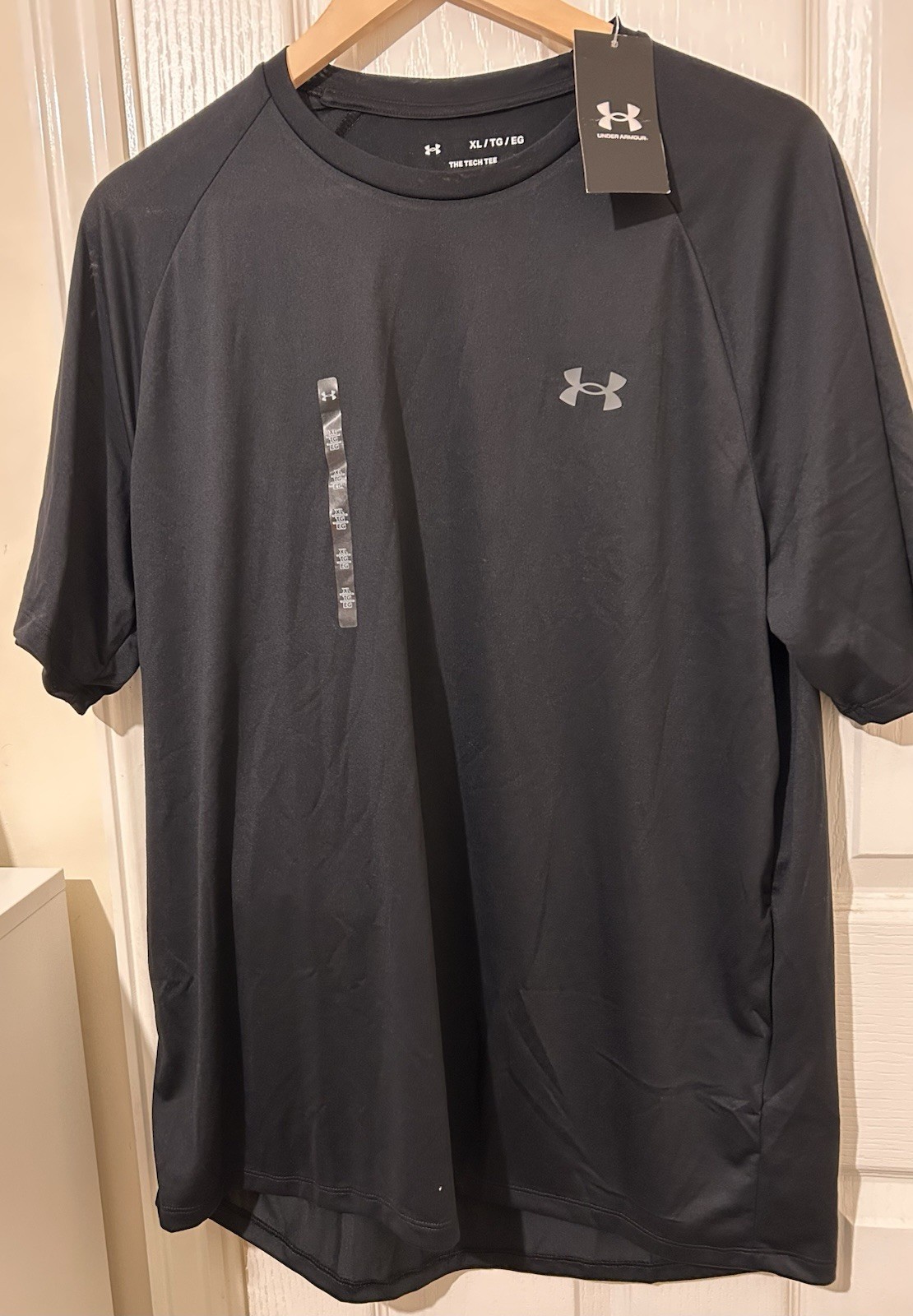 Under Armour Men’s Tech 2.0 Short Sleeve T-Shirt, Black XL