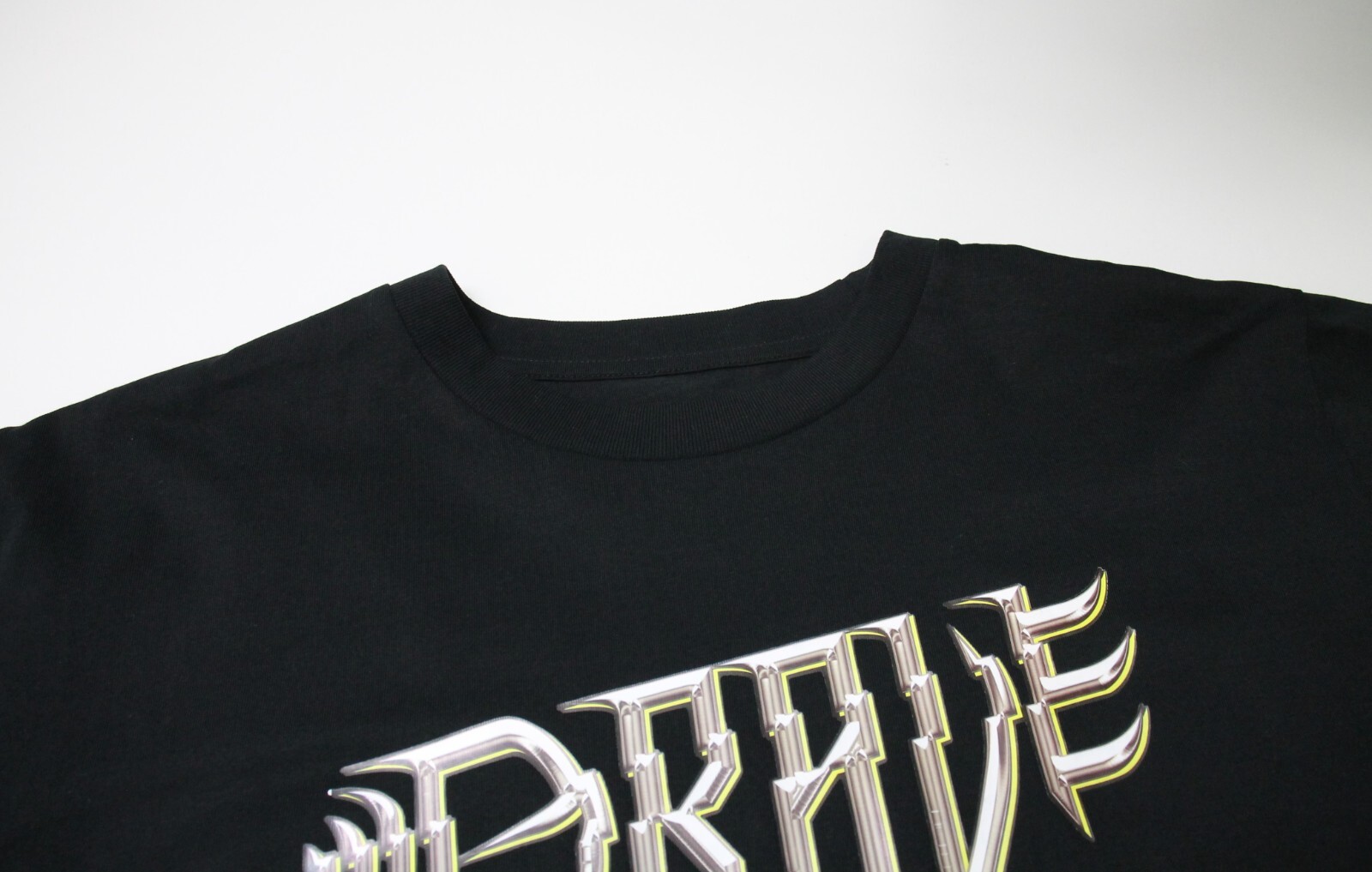Unbranded T-Shirt Mens Large Short Sleeve Logo Print Black Pullover gallery
