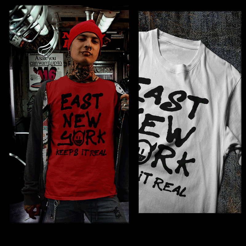 Brooklyn T-shirt I'm from BK New York NYC Brooklyn train NY 1990s east NY keeps gallery