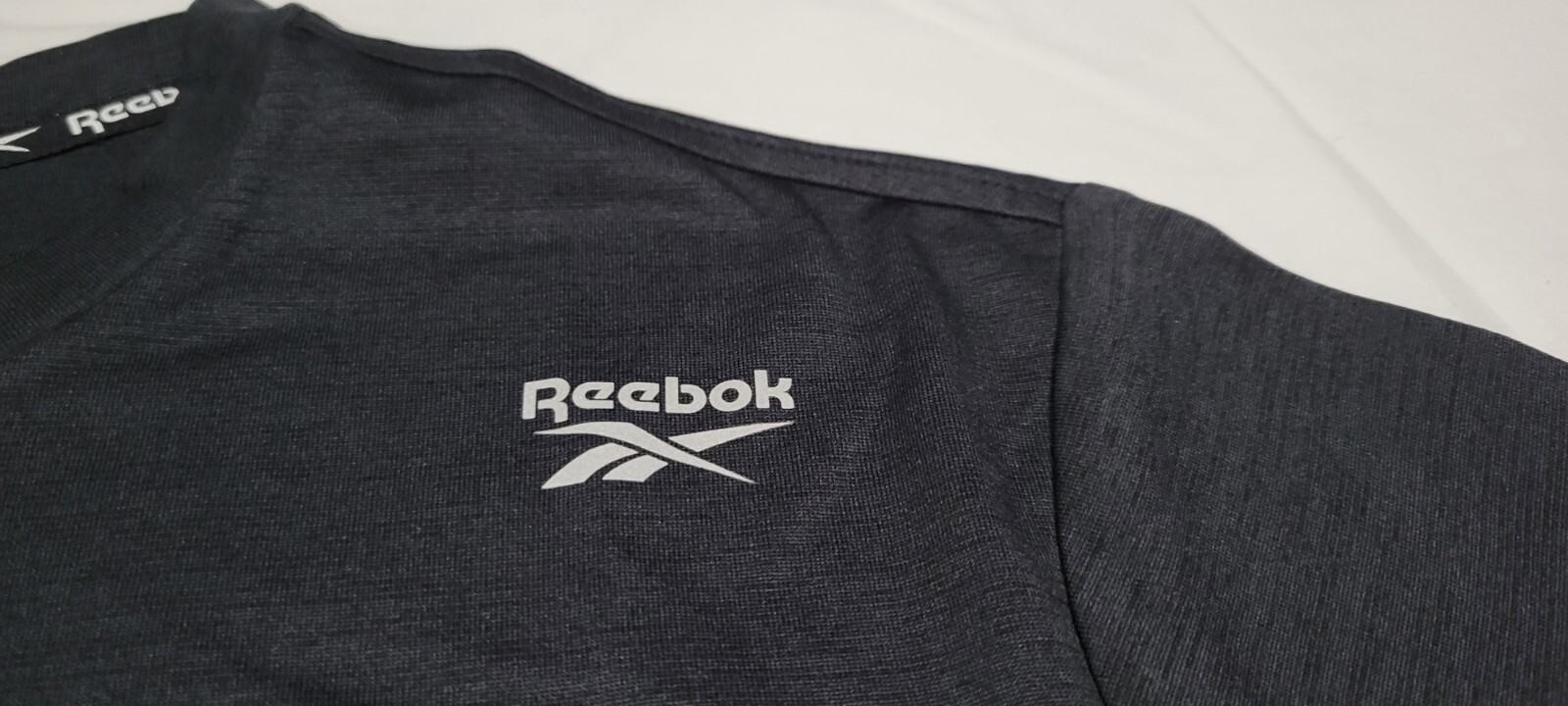 Reebok Mens Size Small Sports Super Sonic SS Top T Shirt Multi-Sport Black gallery
