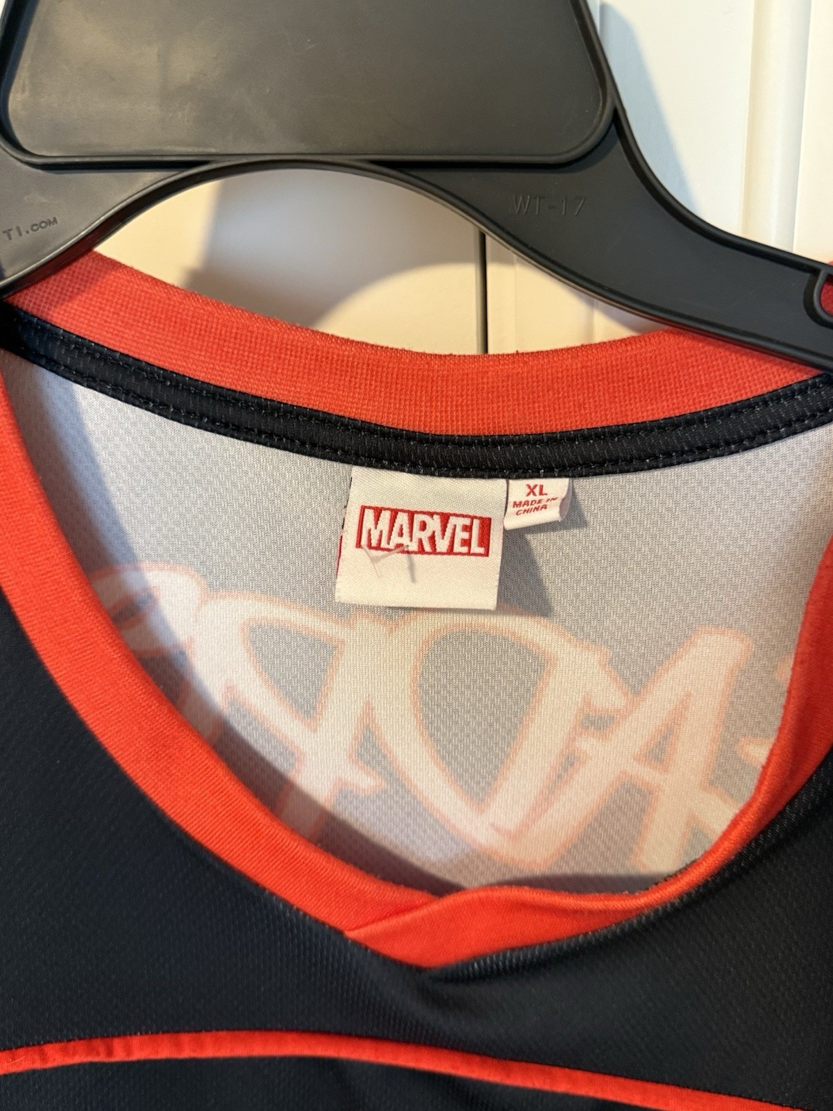 Deadpool Marvel's Themed Jersey Collectors Edition Men's Size Large Black Red gallery