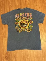 NWOT Sublime Endless Petals Graphic Tee Unisex Size Large Distressed Look Gray