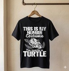 This Is My Human Costume I’m Really A Turtle – Ocean Lover T-Shirt – H071