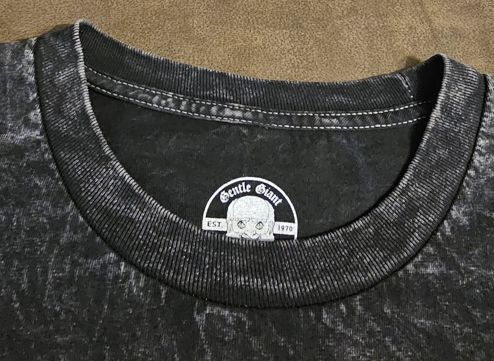 Gentle Giant Mineral Wash Official Band Long Sleeve T Shirt Rock Size 3x gallery