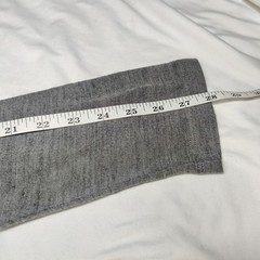 Cadet Military Inspired Wool Blend Long Sleeve T Shirt Small Gray Base layer